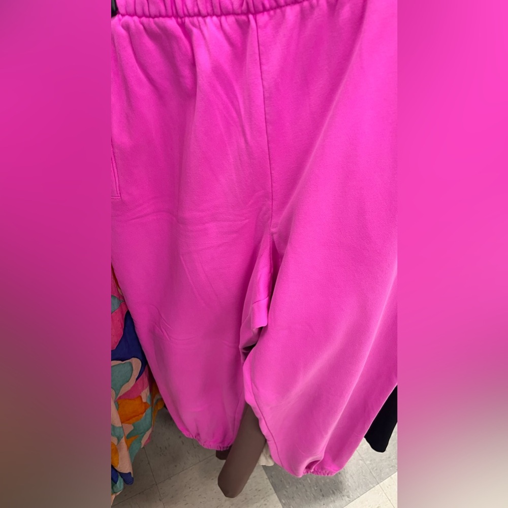 Brand new gap pink jogger pants